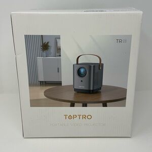 Electric-Focus] 5G WiFi Bluetooth Projector, TOPTRO TR23 Mini Projector Y3